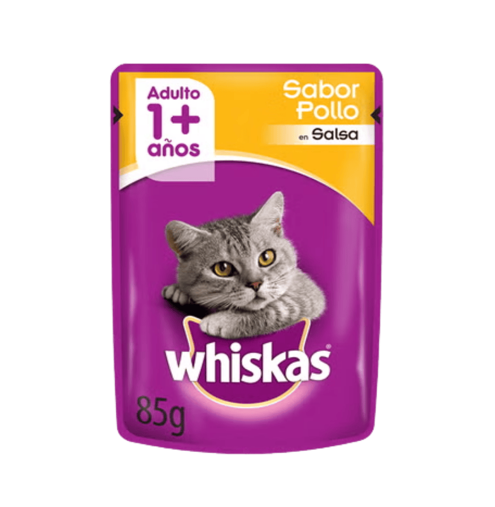 WHISKAS POUCH POLLO 85GR UD