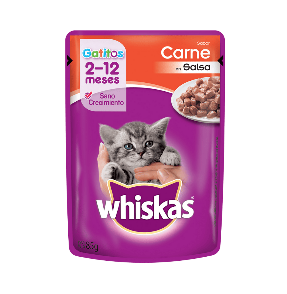 WHISKAS POUCH GATITO 85GR UD