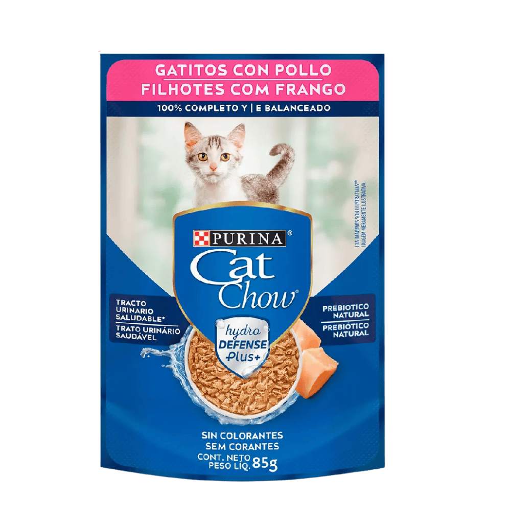 CAT CHOW POUCH GATITOS 85GR