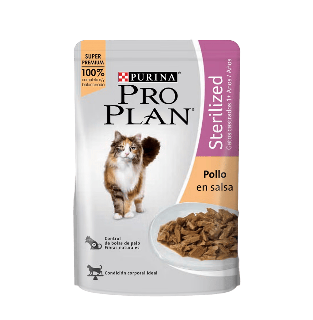 PRO PLAN STERILIZED CAT (CASTRADOS) 85GR POUCH