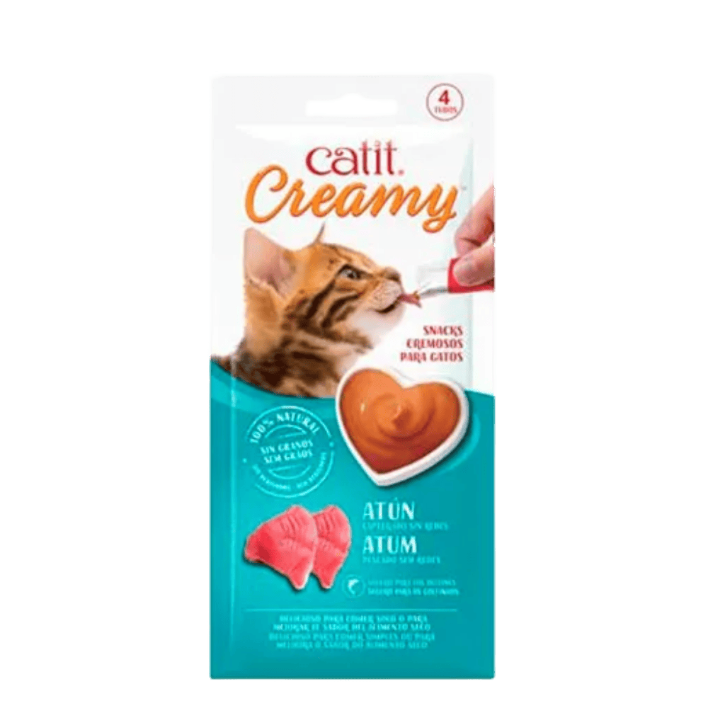 CATIT CREAMY ATUN 4X10GR HAGEN