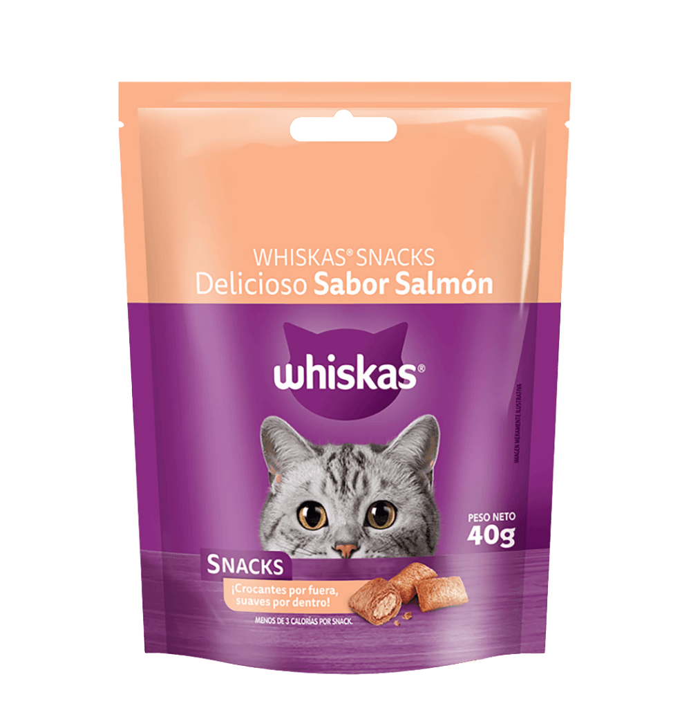 WHISKAS SNACK SALMON 40GR