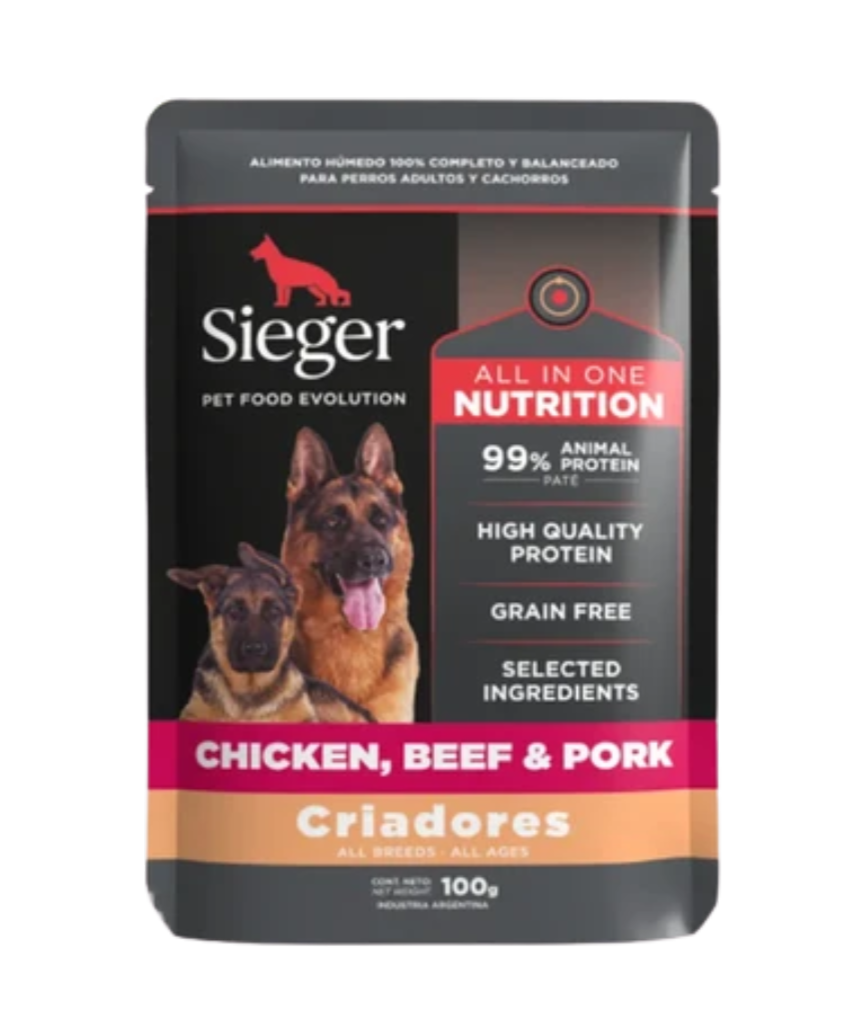 SIEGER CRIADORES POUCH 100GR