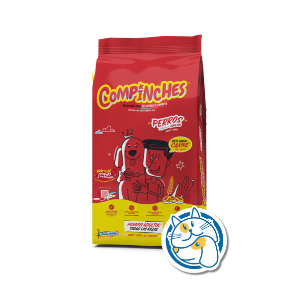 COMPINCHES PERROS SABOR CARNE 25KG
