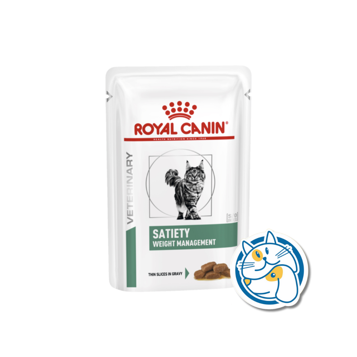 ROYAL CANIN POUCH SATIETY FELINE WM 12X85GR