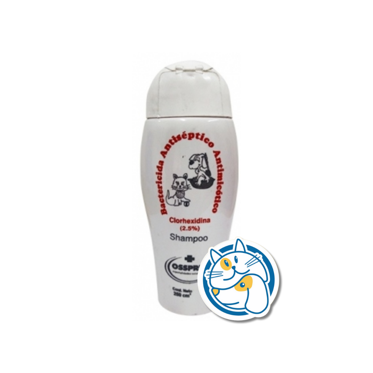 SHAMPOO OSSPRET CLORHEXPRO 2.5 % X 250