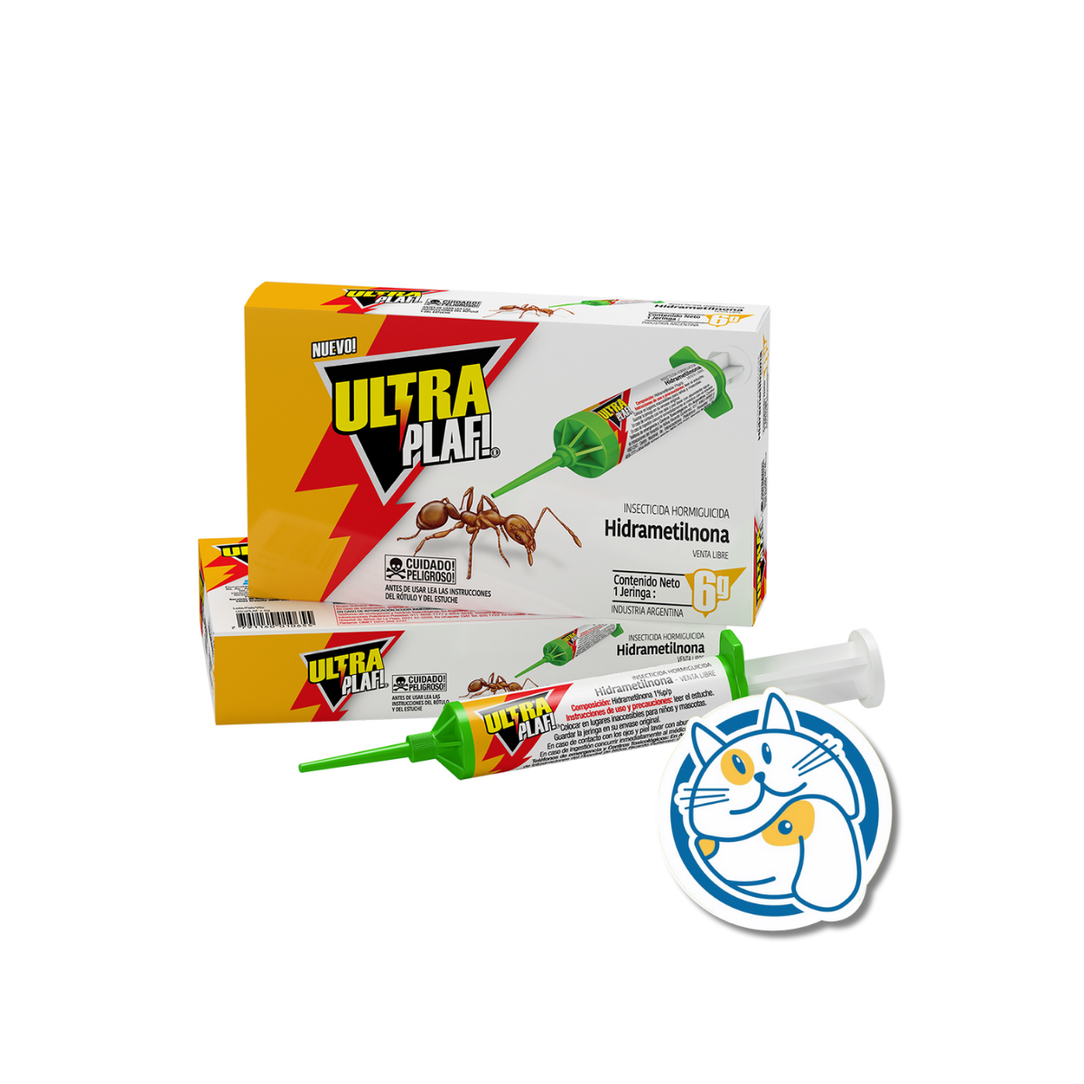 ULTRA PLAF JERINGA HORMIGUICIDA X 6 GRS.