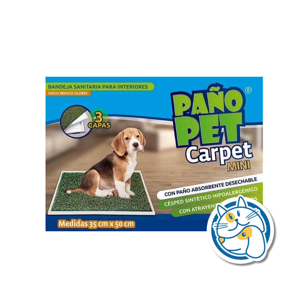 PPT CARPET "MINI" CESPED SINTETICO PAÑO PET