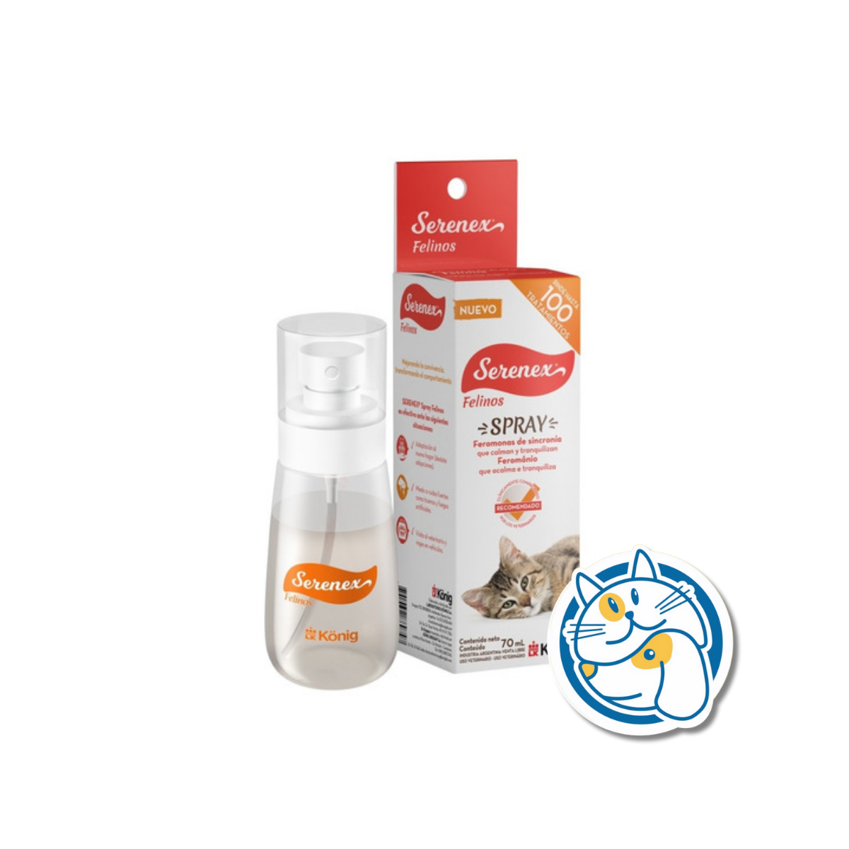 SERENEX SPRAY FELINO 25ML