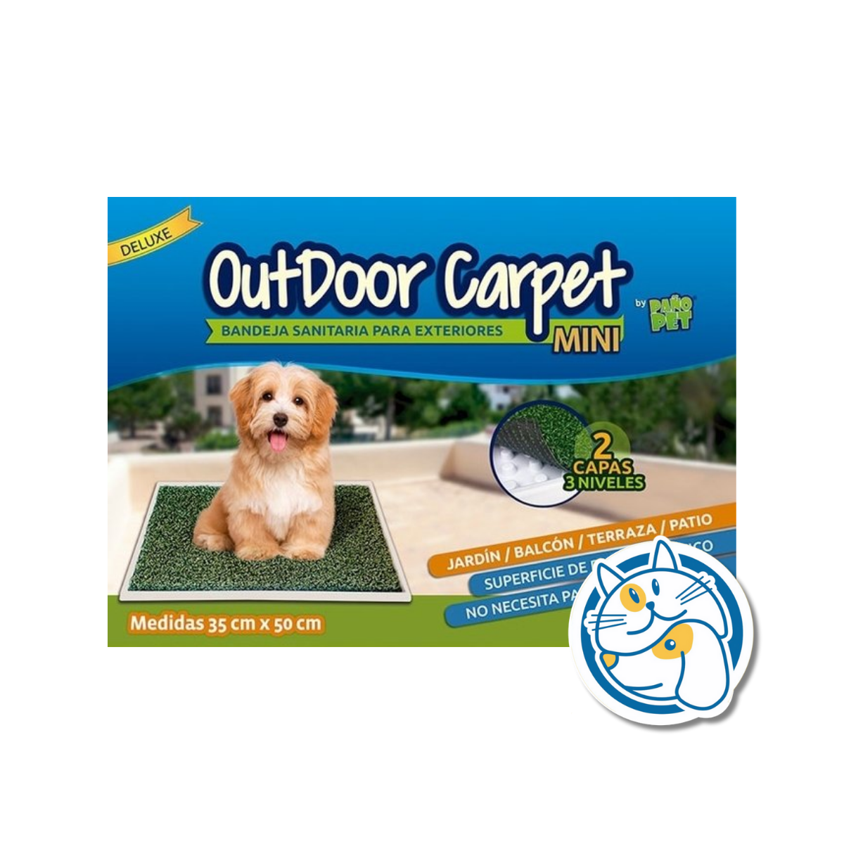 CARPET OUTDOOR "MINI" BY PPT PAÑO PET