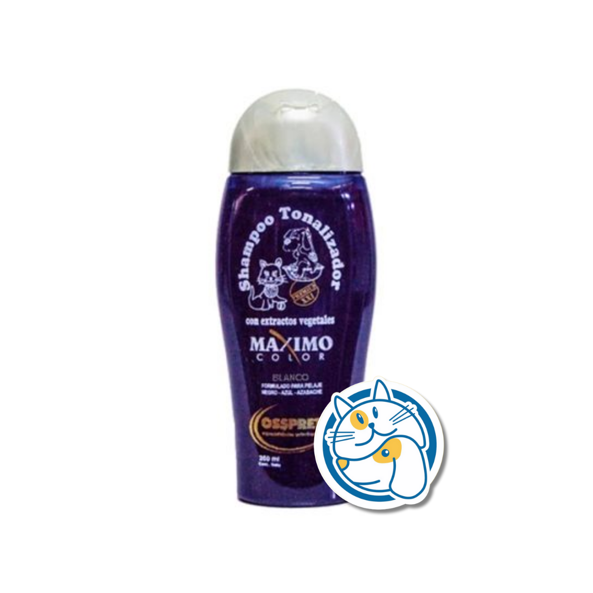 SHAMPOO OSSPRET MAX/COL. BLANCO X 250 CC