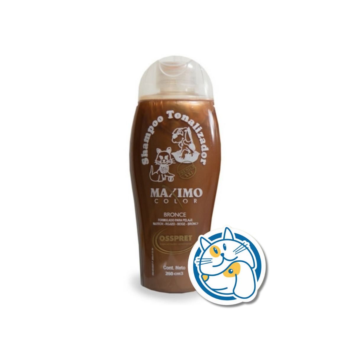SHAMPOO OSSPRET MAX/COL. BRONCE X 250 CC