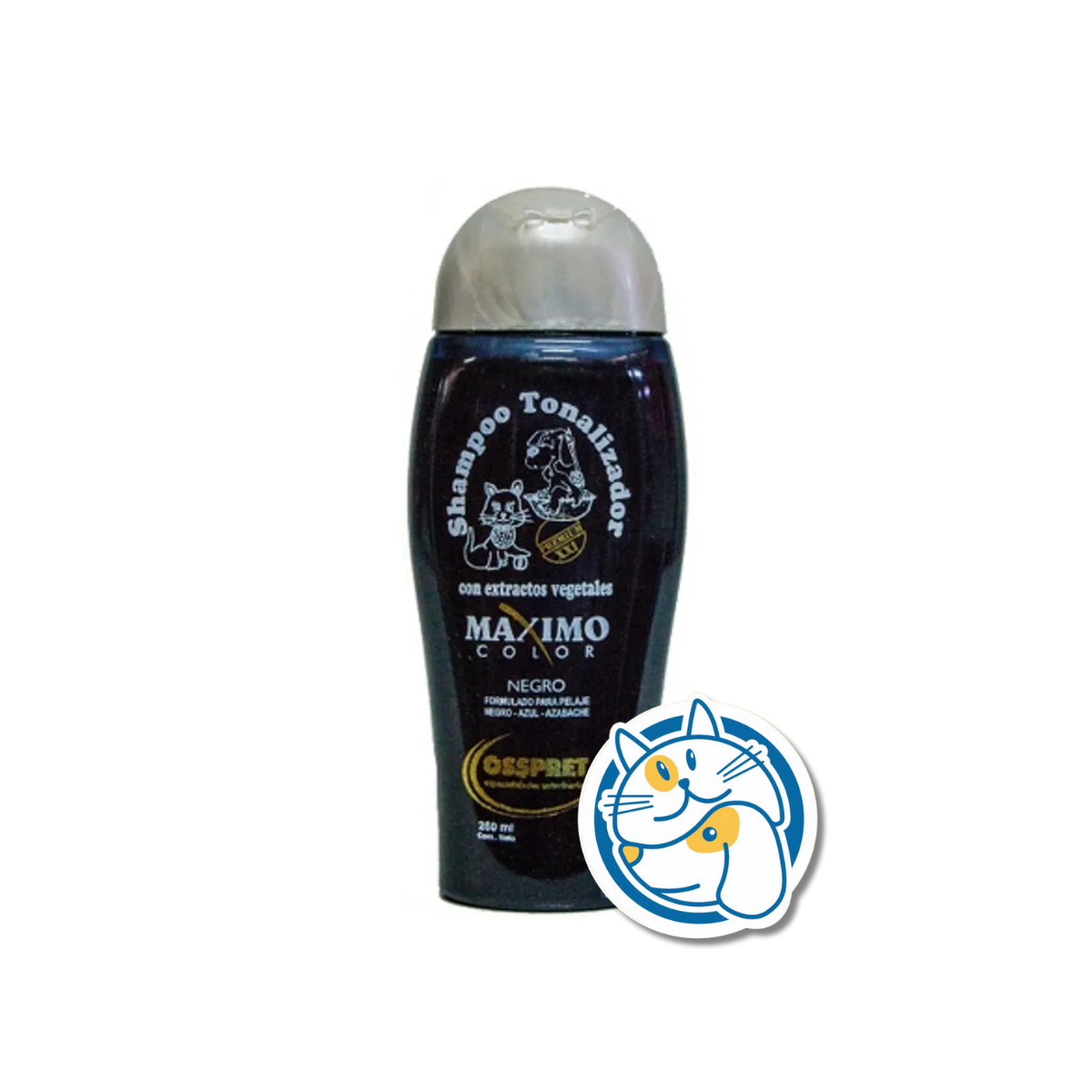 SHAMPOO OSSPRET MAX/COL. NEGRO X 250CC