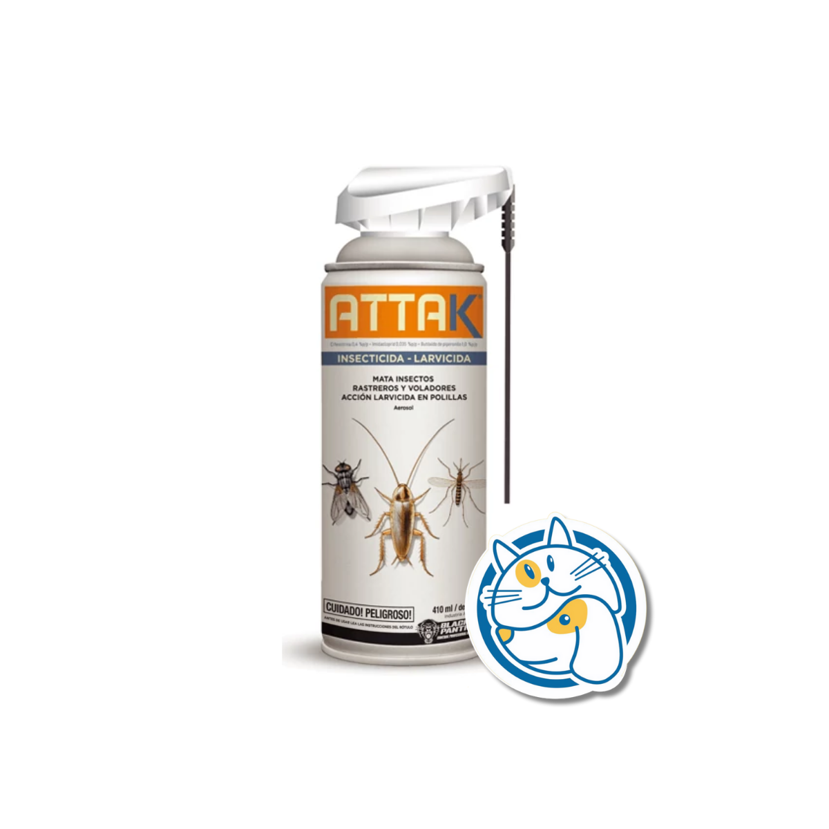 ATTAK AEROSOL 410 ML / 248 G DUALTAP