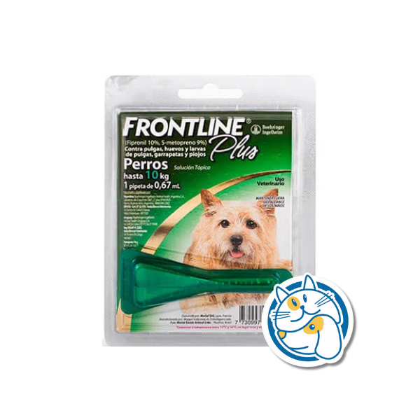 FRONTLINE PLUS HASTA 10KG X 1 PIP
