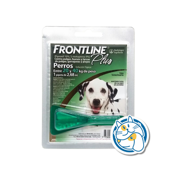 FRONTLINE PLUS 20 A 40KG X 1 PIP