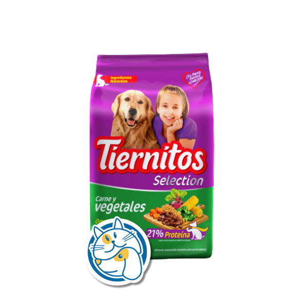 TIERNITOS ADULTOS CARNE Y VEGETALES 21KG