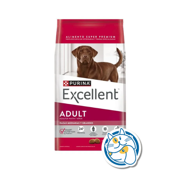 EXCELLENT ADULTOS RAZAS MED Y GR 20KG