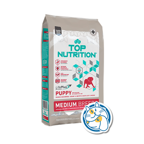 TOP NUTRITION CACHORROS RM 15+3KG