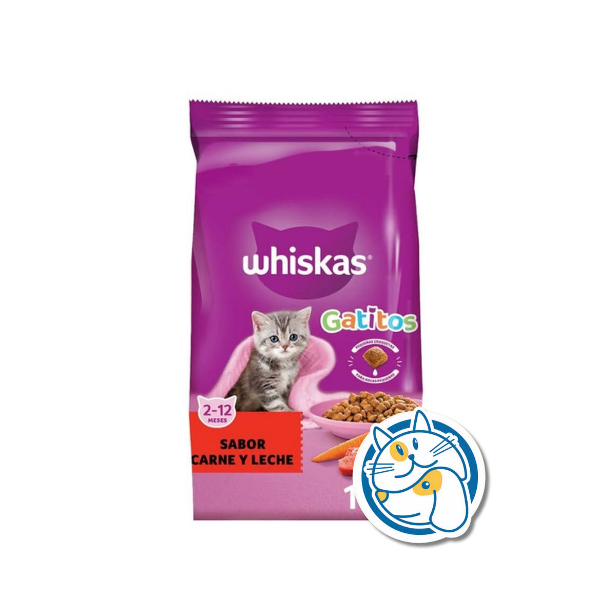 WHISKAS GATITOS C/LECHE 10KG