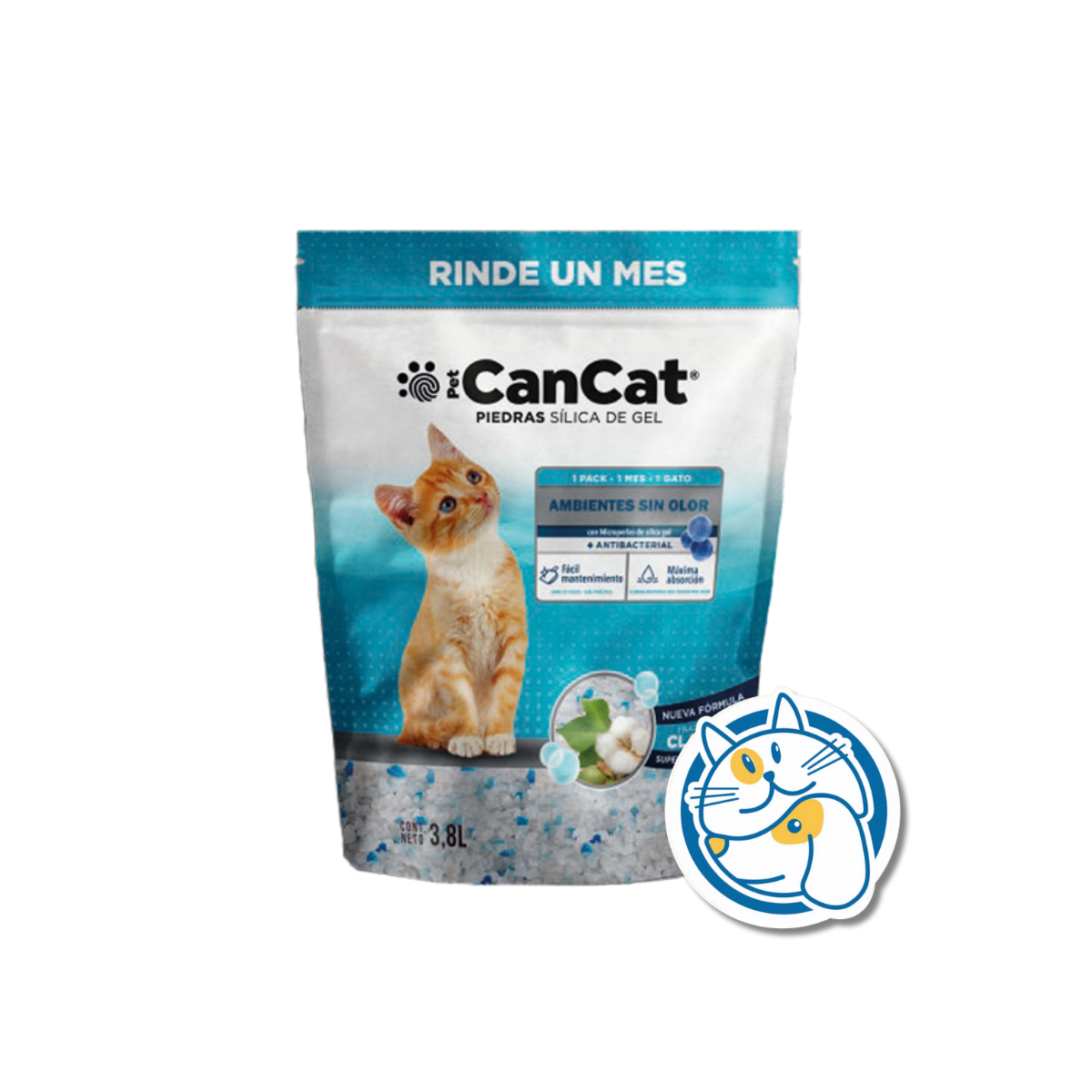 PIEDRAS SILICAS 3,8LTS CLASICA 4 CANCAT