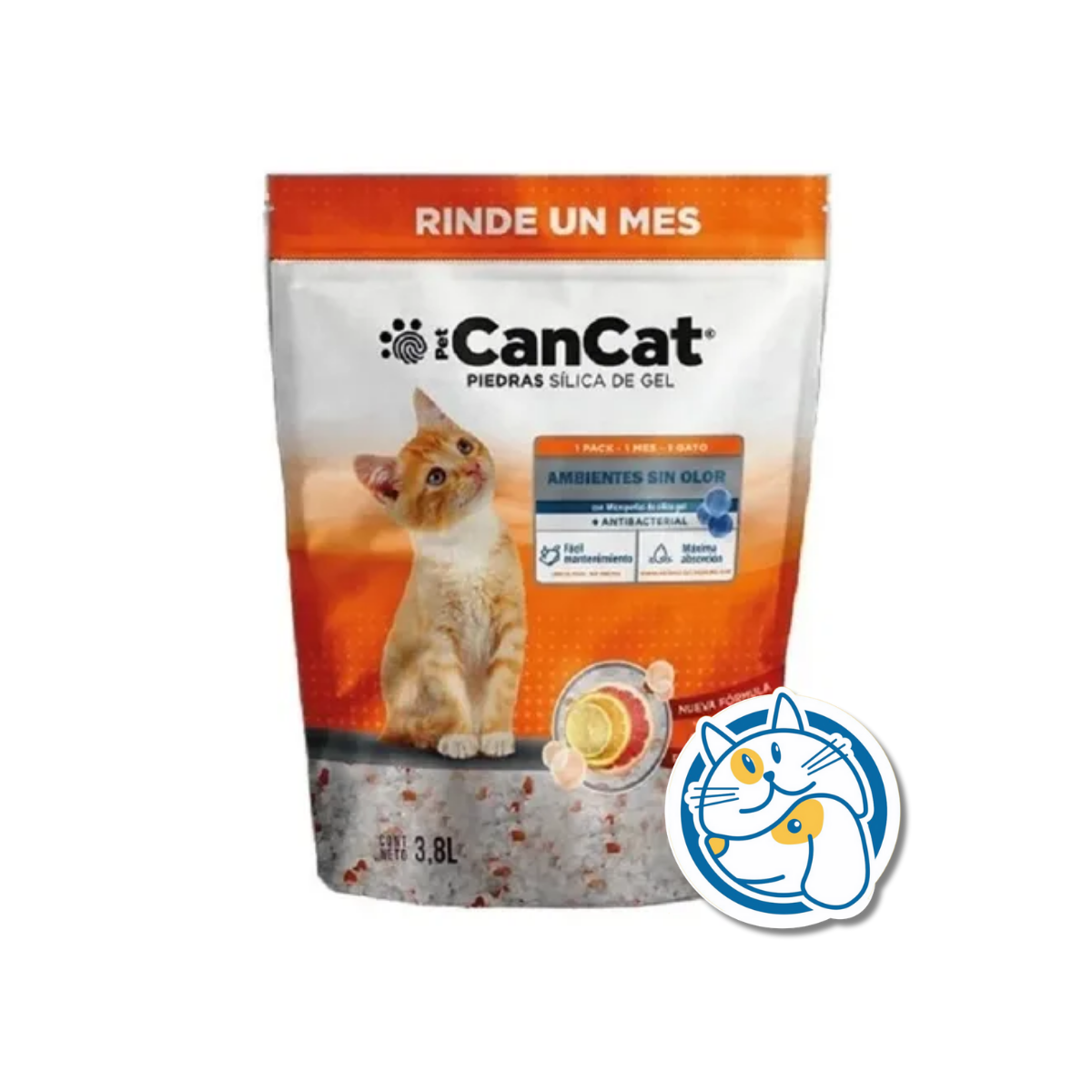PIEDRAS SILICAS 3,8LT CITRICOS 11 CANCAT