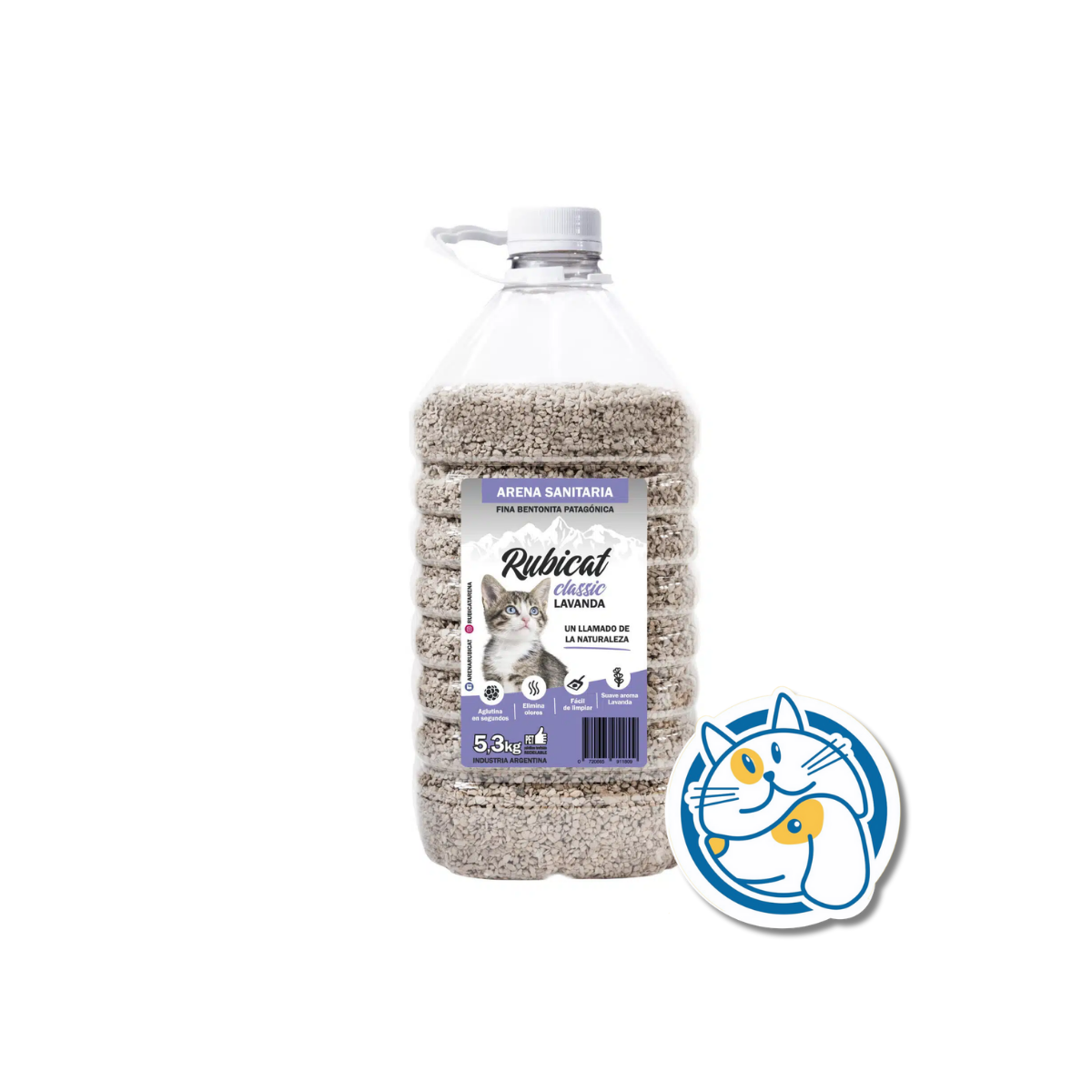 RUBICAT CLASICA LAVANDA 5,3KG