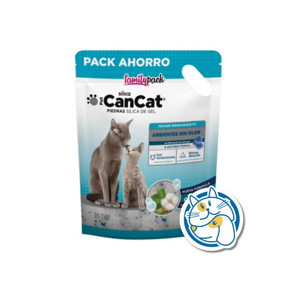 PIEDRA SILICA 7,6LTS CLASICAS FAMILY PACK CANCAT