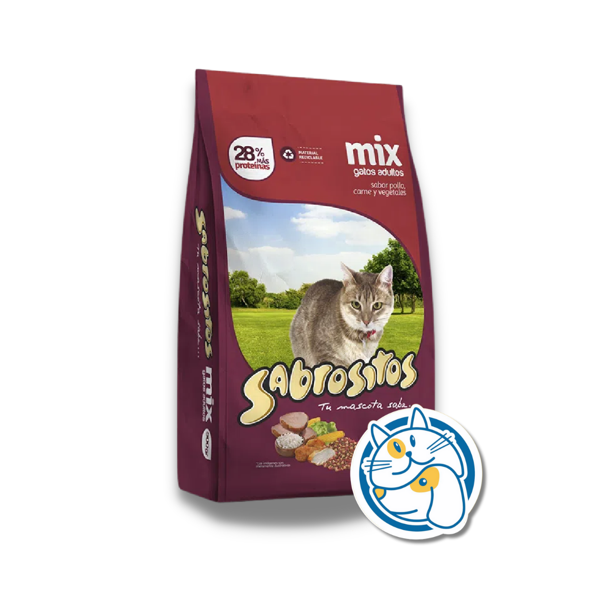 SABROSITOS GATOS ADULTOS MIX 10KG