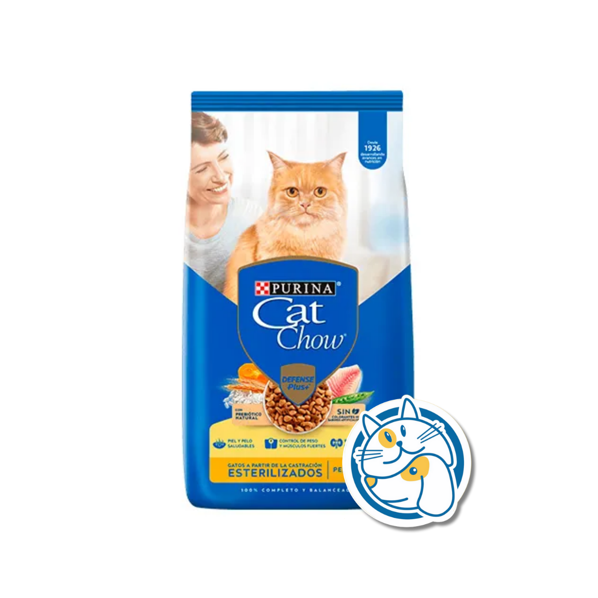 CAT CHOW ADULTOS ESTERILIZADOS 15KG