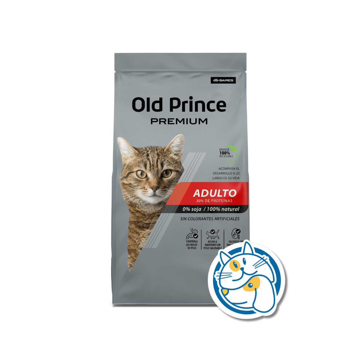 OLD PRINCE PREMIUM GATO ADULTO 3KG