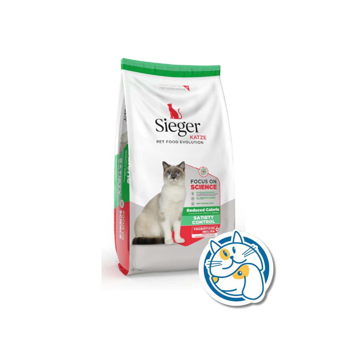 SIEGER KATZE REDUCED CALORIES 10KG