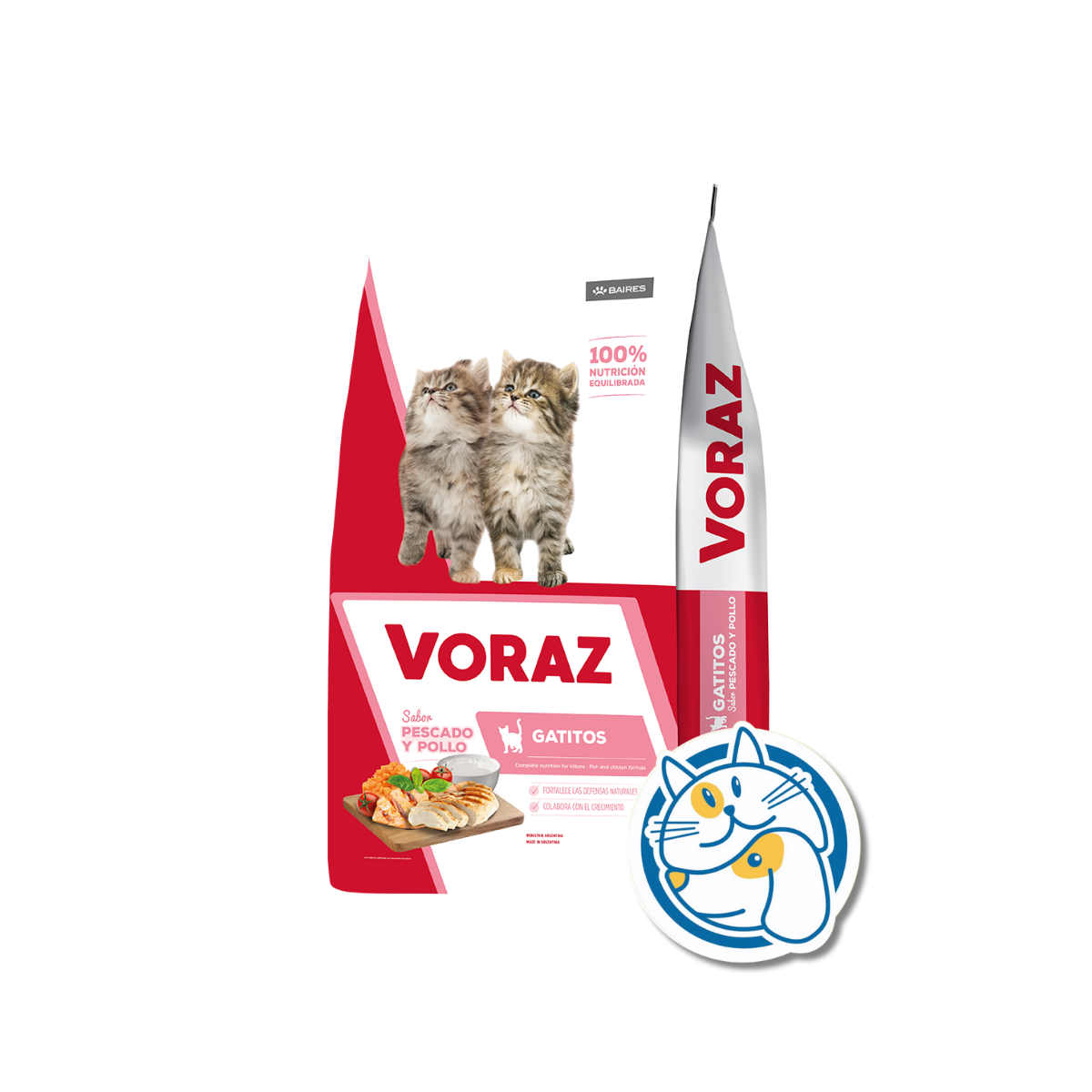 VORAZ GATITO 15KG