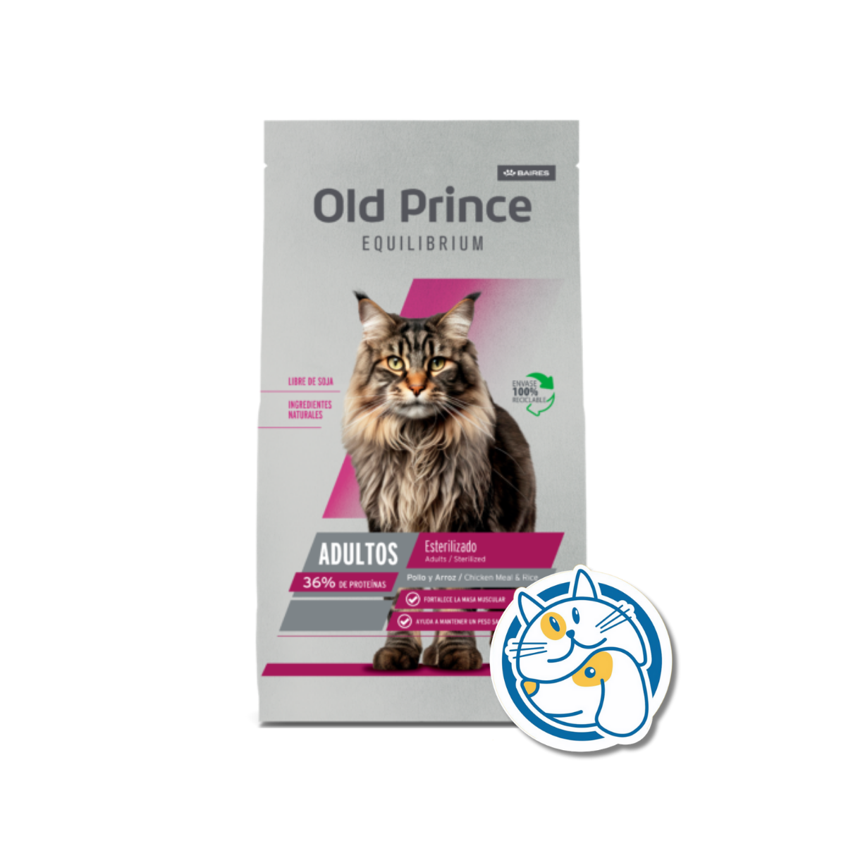 OLD PRINCE EQUIL ESTERI CATS INDOOR CARE 3KG