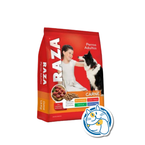 RAZA ADULTOS CARNE 21+2KG