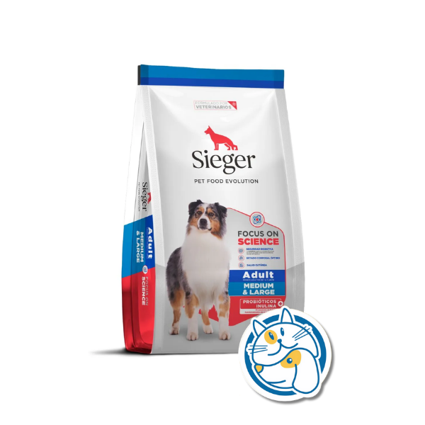(NUEVO) SIEGER PUPPY MEDIUM & LARGE 15KG