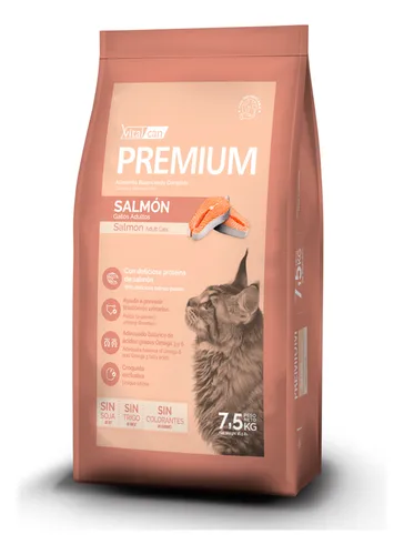 7VIDAS GATOS SALMON Y ATUN 10KG