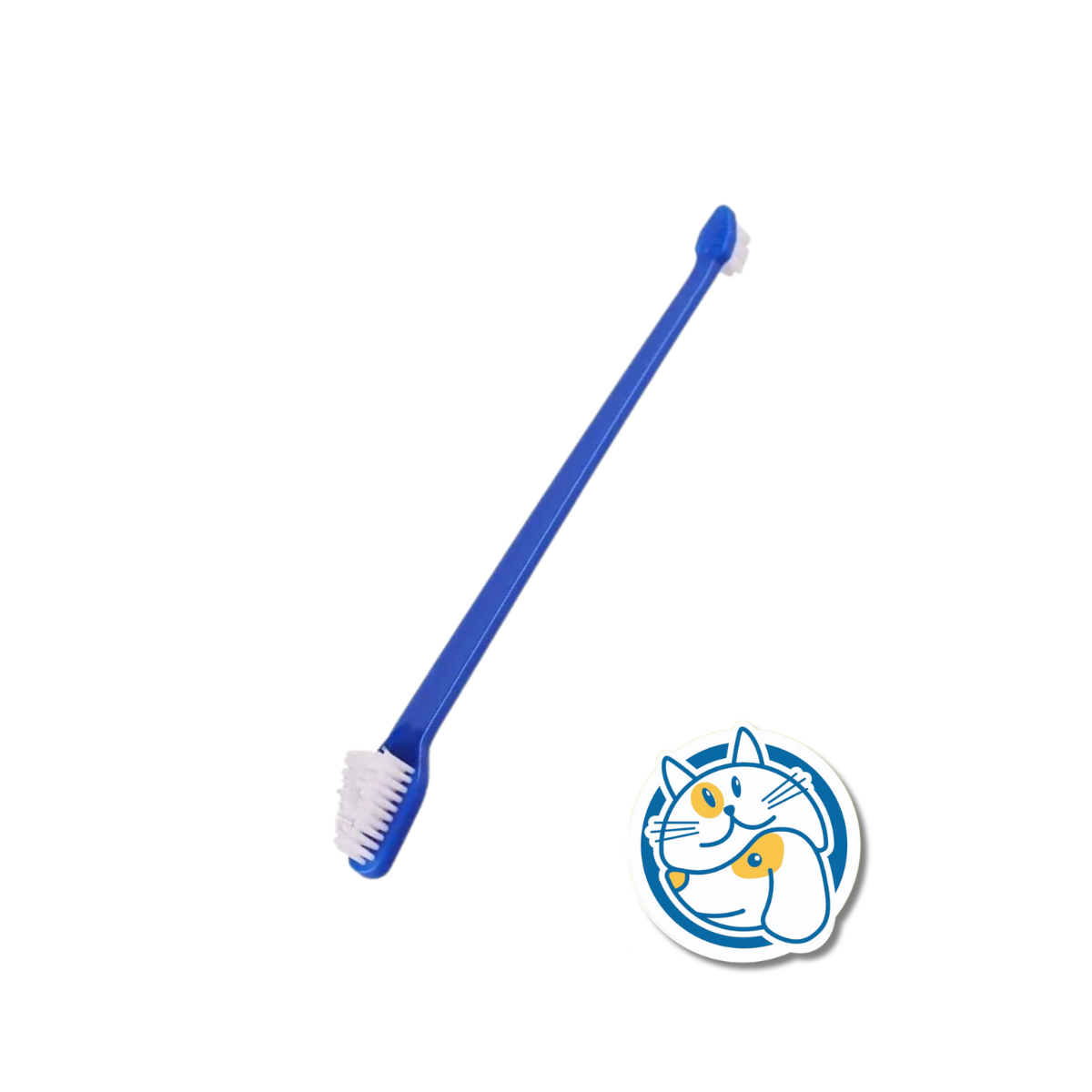 CEPILLO DE DIENTES PET DOBLE CARA 22X1,8CM 24855