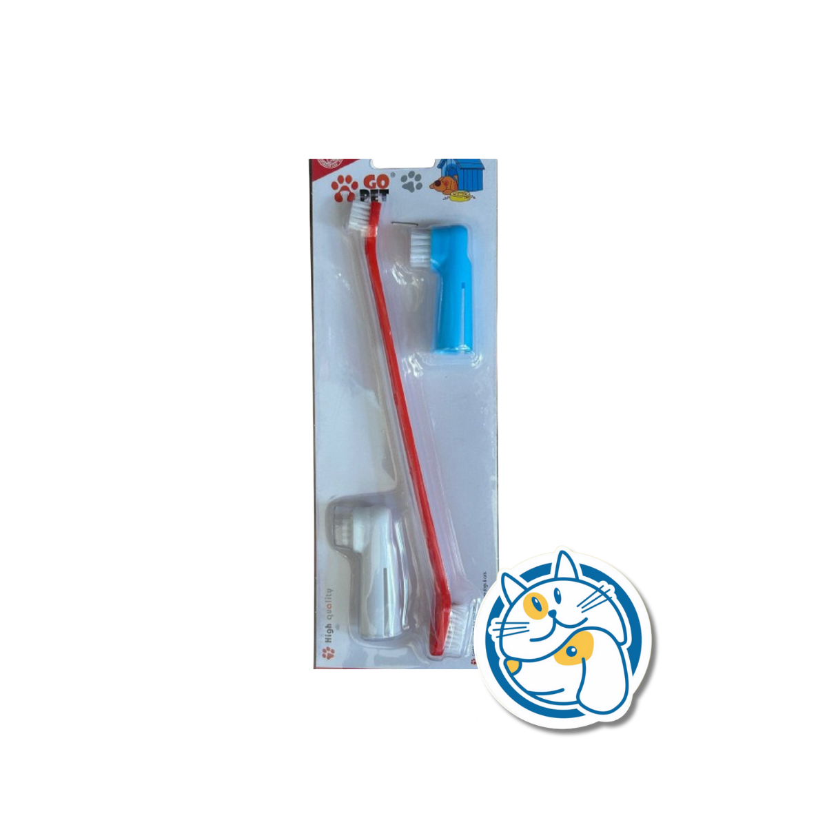 KIT CEPILLO DE DIENTES DOBLE CARA + 2 CEPILLO DENTAL 24856