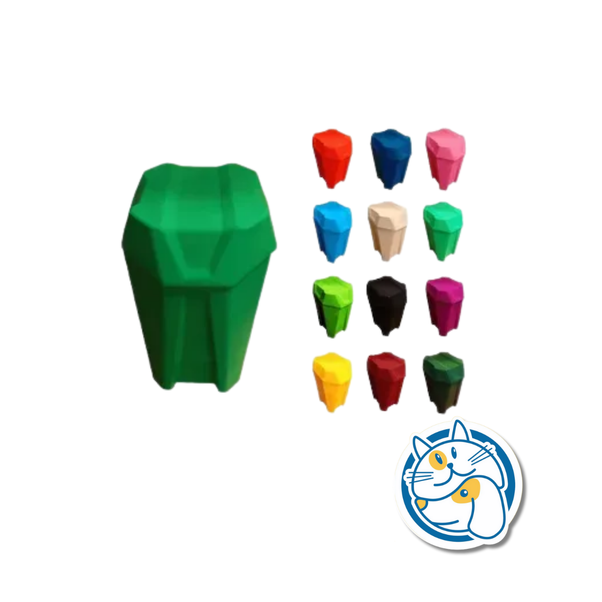 CONTENEDOR GALAXI BICOLOR X25KG