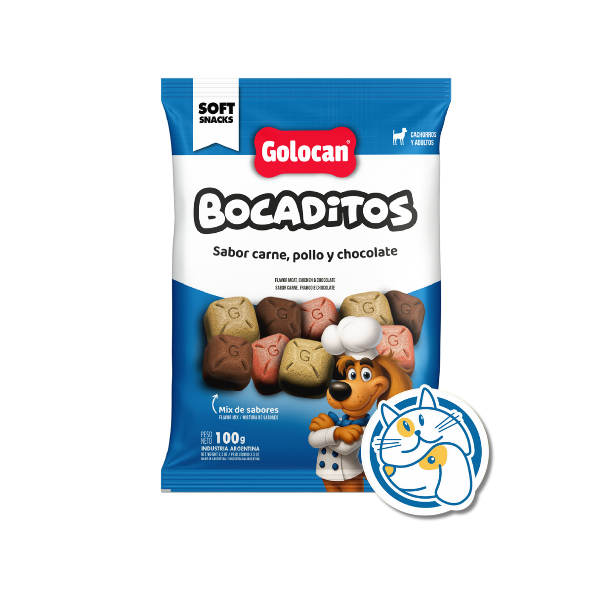 BOCADITOS FINOS 1UD CAR/POL/CHO X100GR