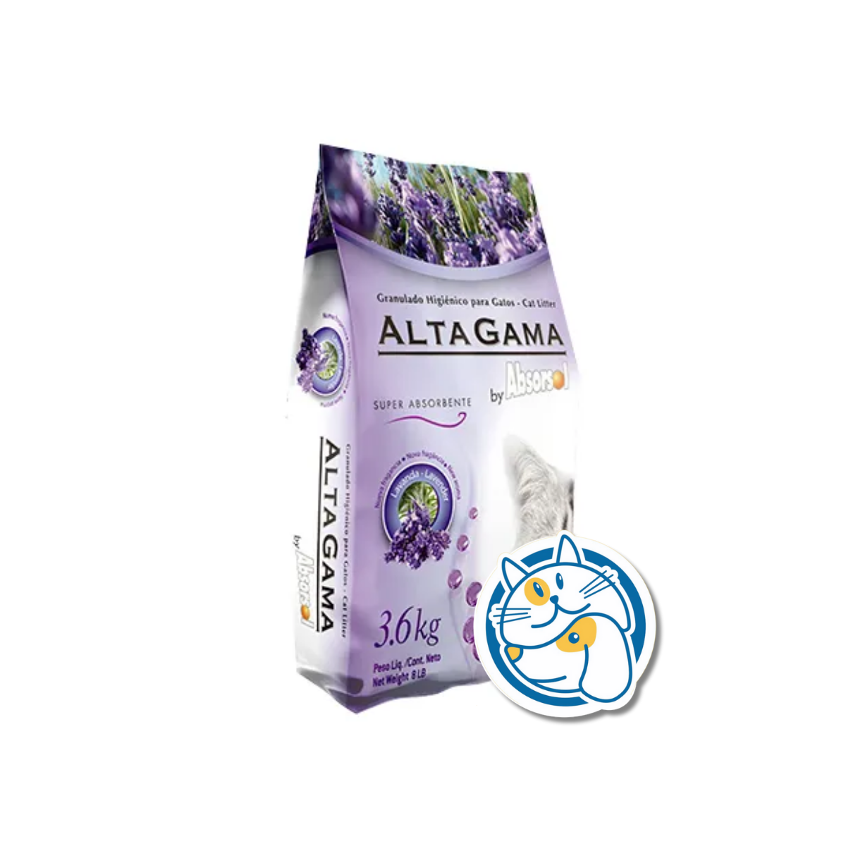 PIEDRA ALTA GAMA LAVANDA 1UN 3.6KG