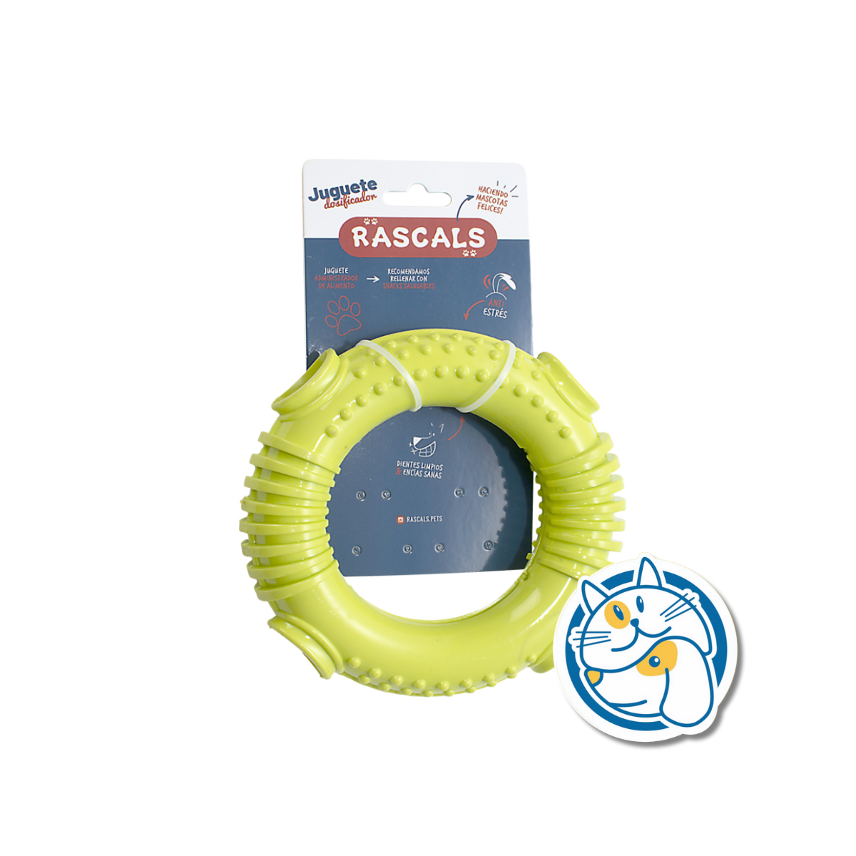 ANILLO DISPENSADOR DE SNACK AMARILLO 15,7X3CM JUP93819A