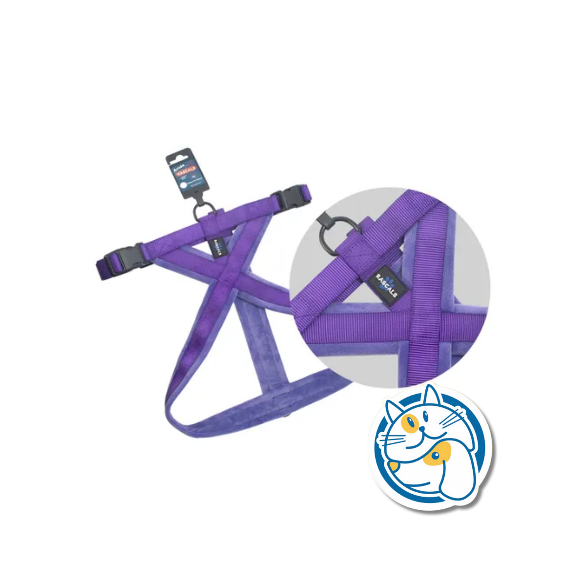 ARNES ACOLCHADO PREMIUM ANTITIRON VIOLETA TALLE XS/S 2X30_45CM PRE95888XS/S