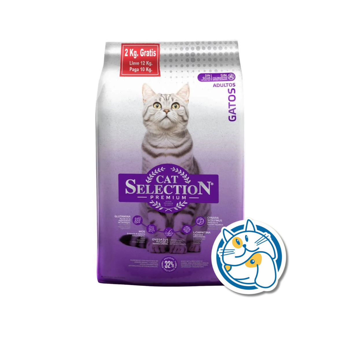 CAT SELECTION GATOS ADULTOS 10KG