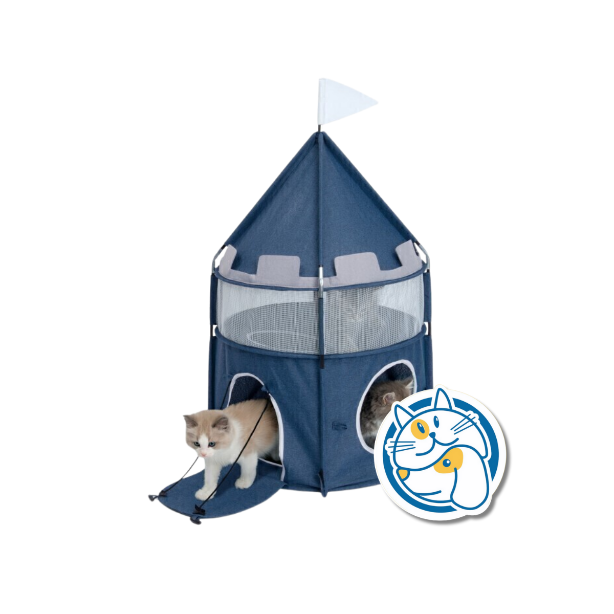 CATIT VESPER CASTLE/BLUE 85X48CM HAGEN