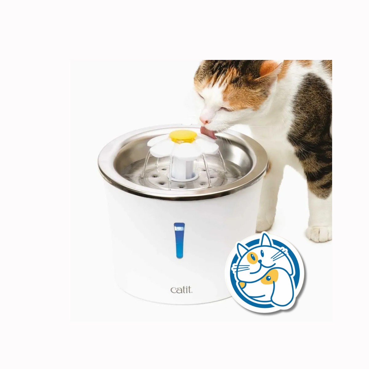 CATIT FUENTE FLOR ACERO INOX. 3LTS 43725 HAGEN