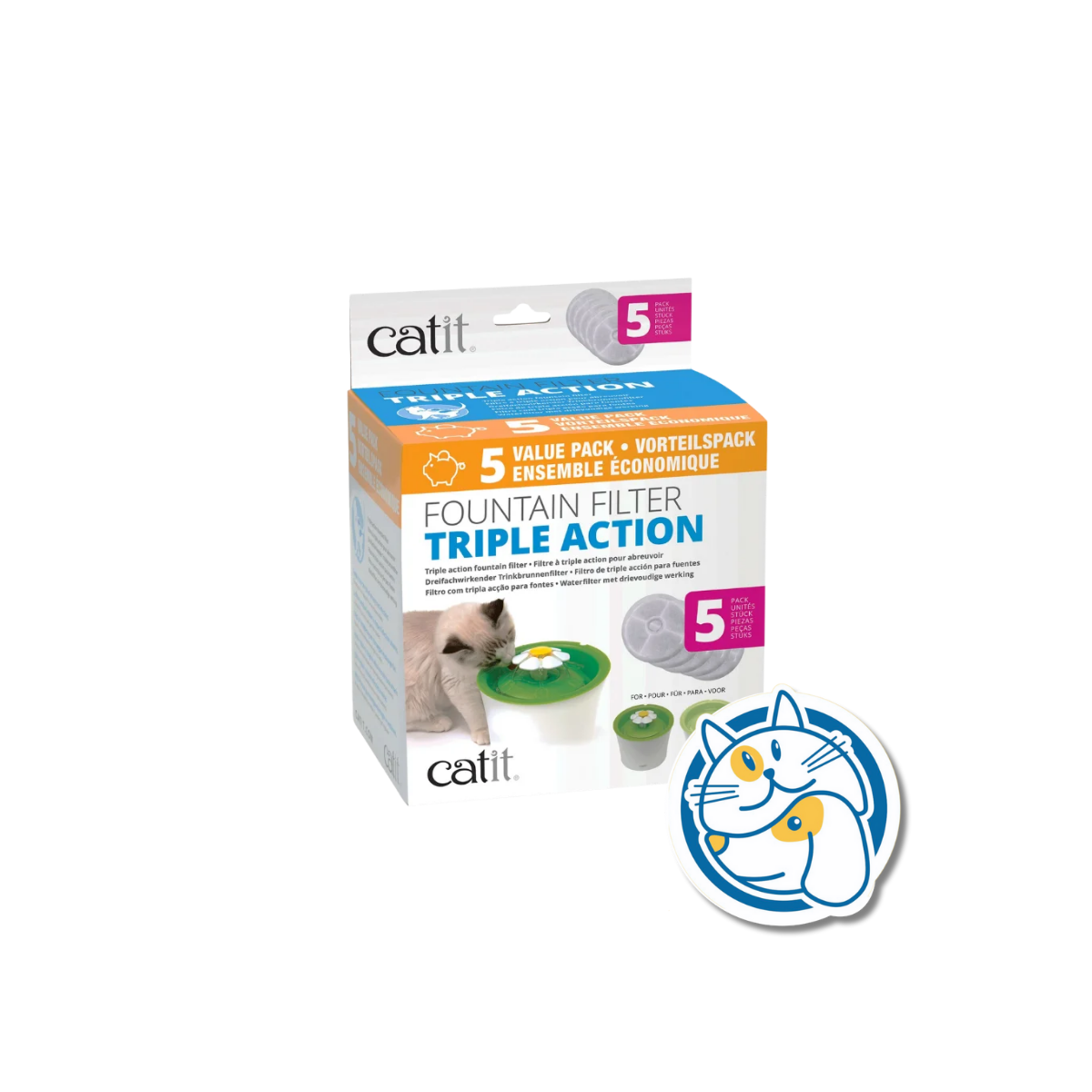 CATIT FOUNTAIN FILTER 43745 2UD HAGEN