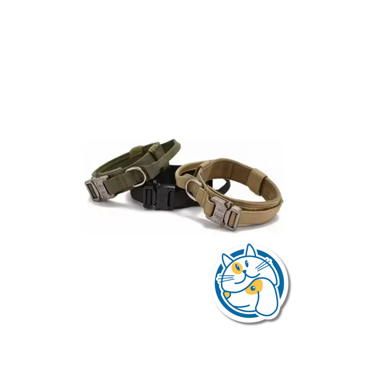 COLLAR REFORZADO TACTICO CON AGARRE TALLE M