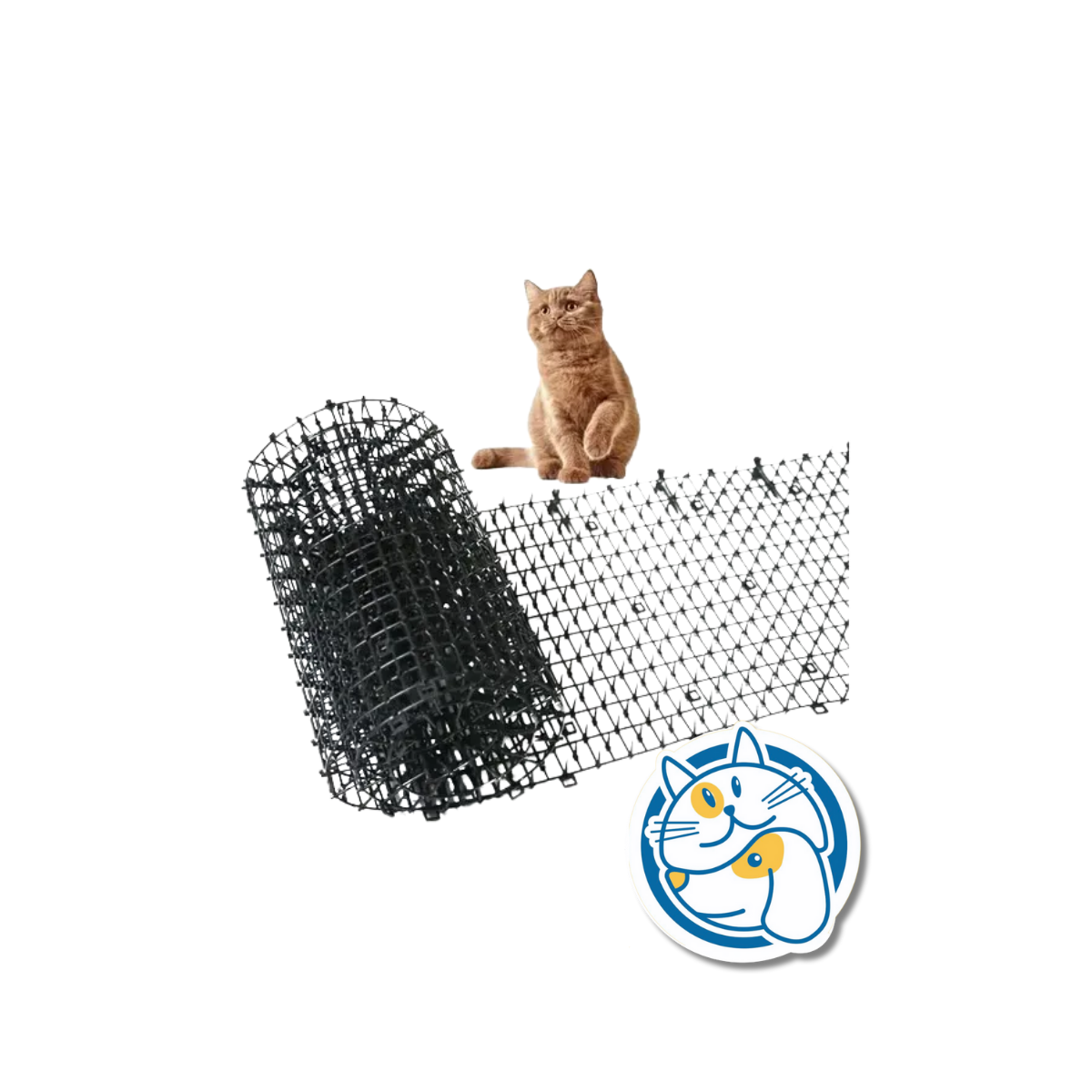 ALFOMBRA PLASTICA REPELENTE PARA GATOS PERROS 2MTS P505